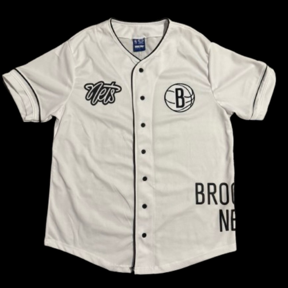 Ultra Game NBA Brooklyn Nets Jersey White Small New With Tags, Light Marks